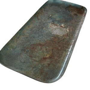 Antique metal tray